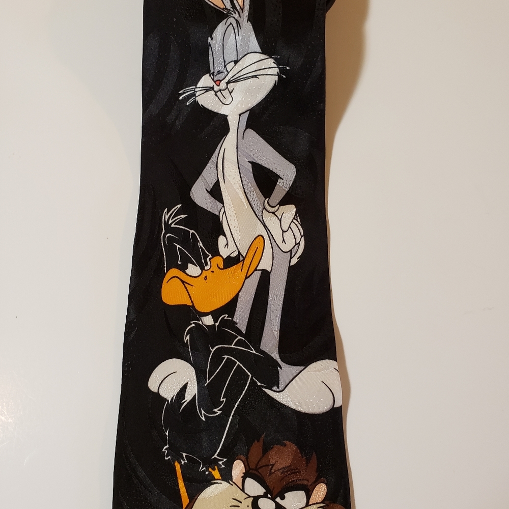 Vintage Men's Looney Tunes Bugs, Daffy, Taz, And M